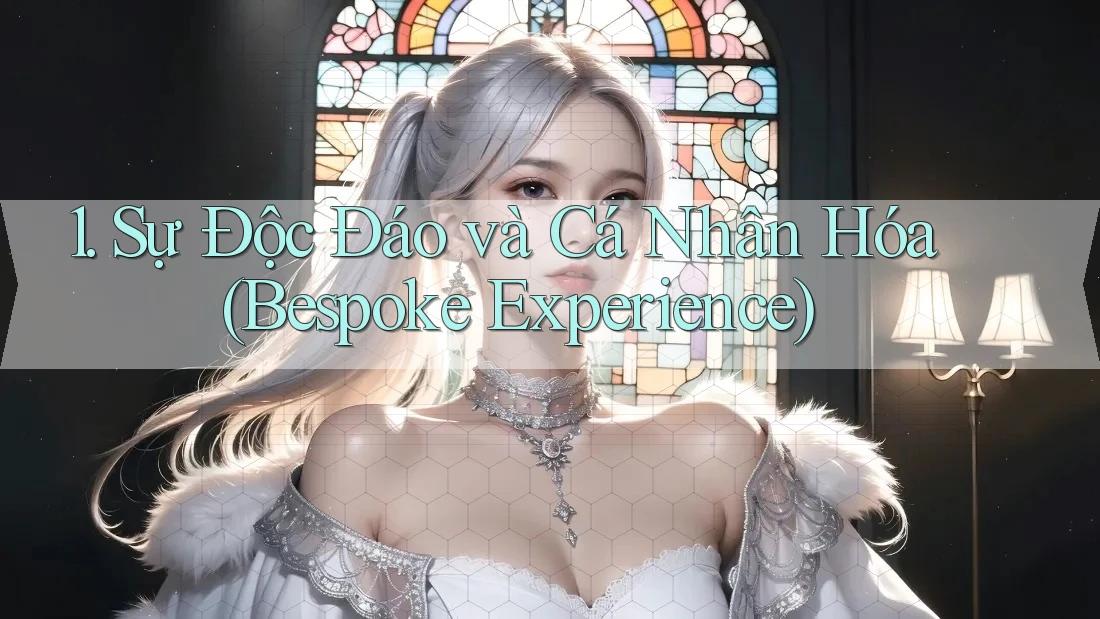 1. Sự Độc Đáo và Cá Nhân Hóa (Bespoke Experience) 1. Sự Độc Đáo và Cá Nhân Hóa (Bespoke Experience)