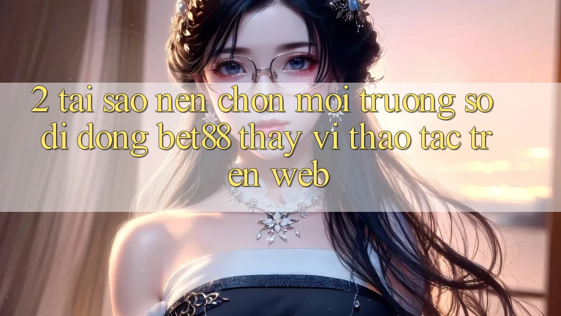 2. Tại sao nên chọn Môi trường số di động Bet88 thay vì thao tác trên Web? 2. Tại sao nên chọn Môi trường số di động Bet88 thay vì thao tác trên Web?