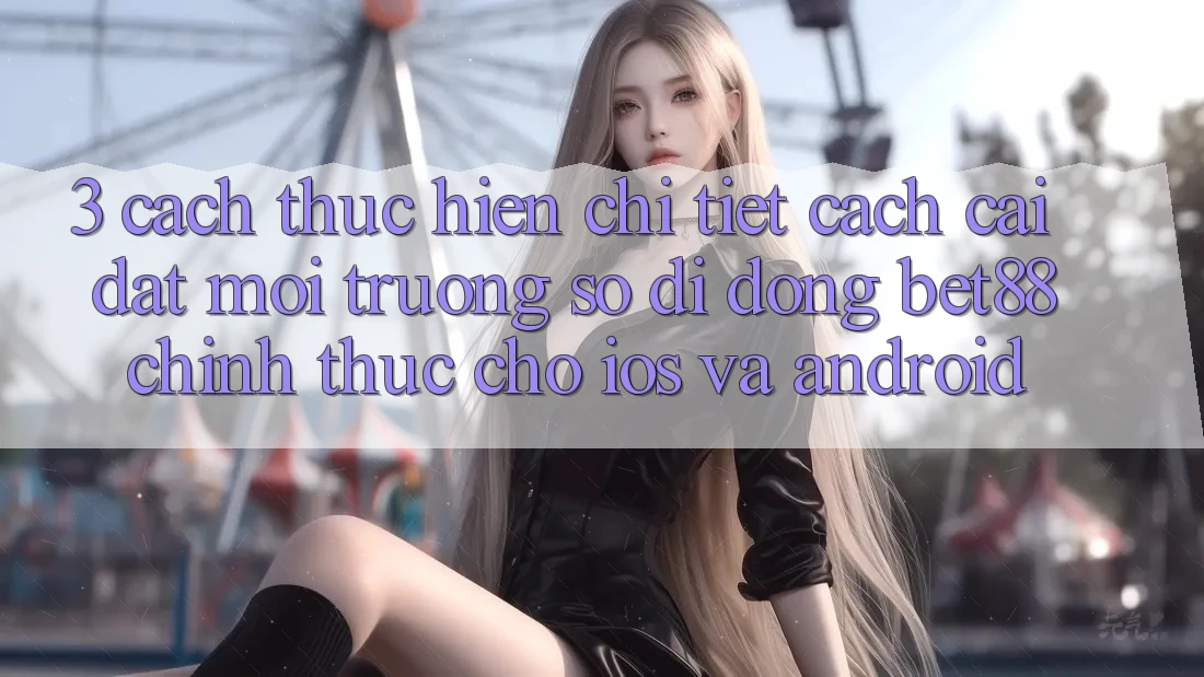 3. Cách thực hiện chi tiết cách cài đặt Môi trường số di động Bet88 chính thức cho iOS và Android 3. Cách thực hiện chi tiết cách cài đặt Môi trường số di động Bet88 chính thức cho iOS và Android