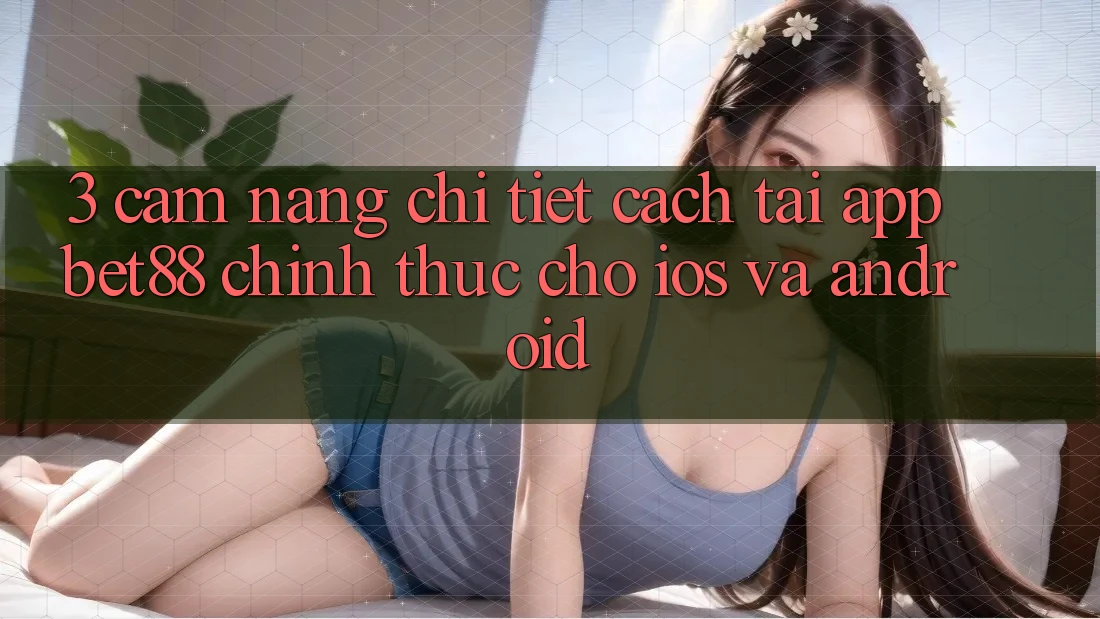 3. Cẩm nang chi tiết cách tải App Bet88 chính thức cho iOS và Android 3. Cẩm nang chi tiết cách tải App Bet88 chính thức cho iOS và Android