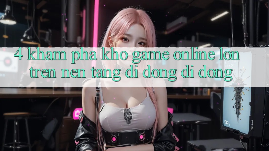 4. Khám phá kho game online lớn trên nền tảng di động di động