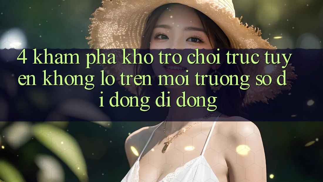4. Khám phá kho trò chơi trực tuyến khổng lồ trên môi trường số di động di động 4. Khám phá kho trò chơi trực tuyến khổng lồ trên môi trường số di động di động