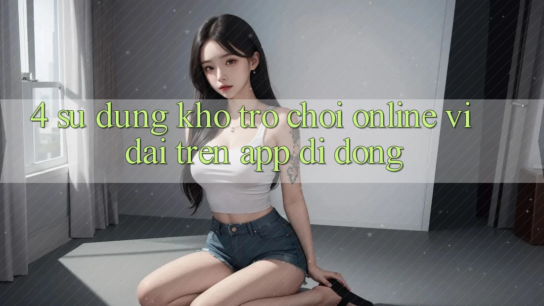 4. Sử dụng kho trò chơi online vĩ đại trên app di động