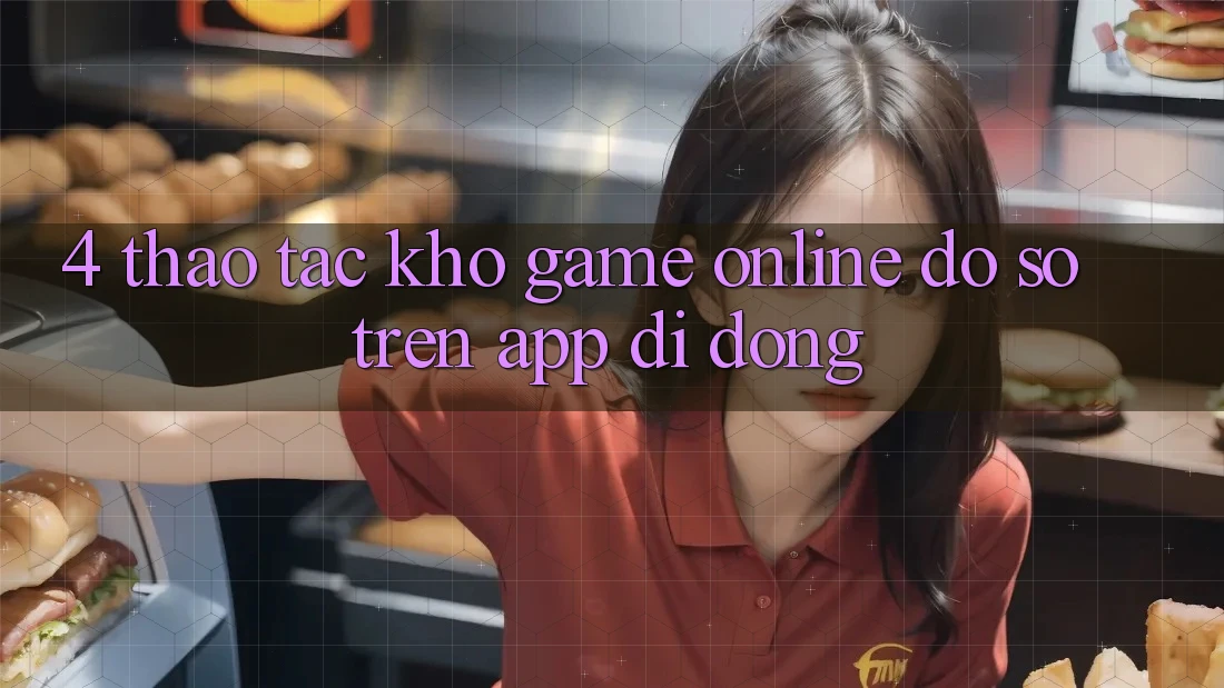 4. Thao tác kho game online đồ sộ trên app di động