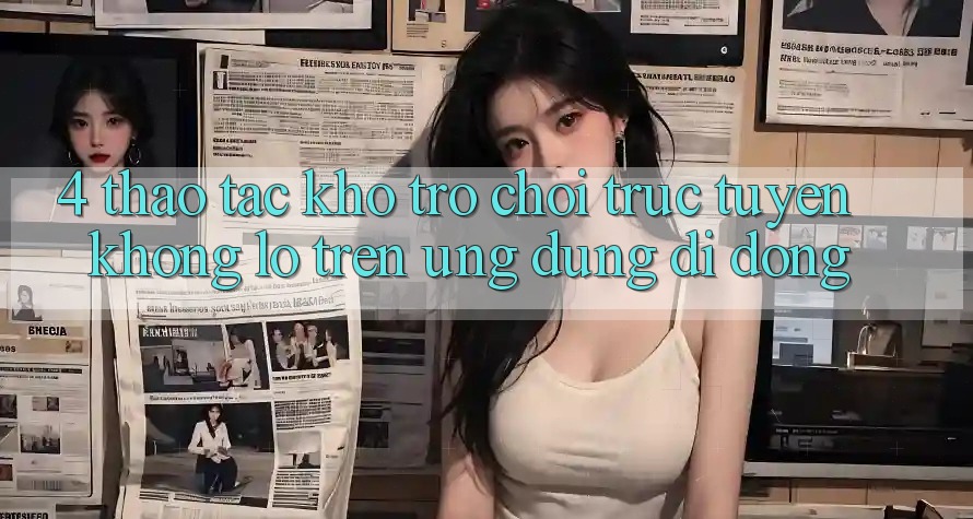 4. Thao tác kho trò chơi trực tuyến khổng lồ trên ứng dụng di động 4. Thao tác kho trò chơi trực tuyến khổng lồ trên ứng dụng di động