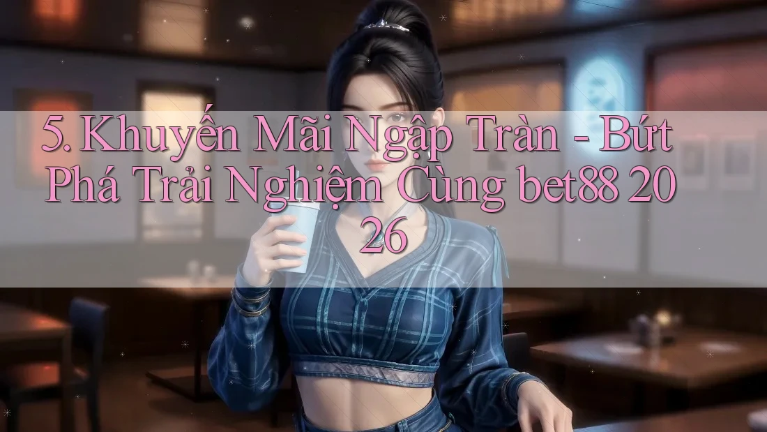5. Khuyến Mãi Ngập Tràn - Bứt Phá Trải Nghiệm Cùng bet88 2026 5. Khuyến Mãi Ngập Tràn - Bứt Phá Trải Nghiệm Cùng bet88 2026