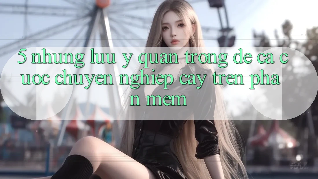 5. Những lưu ý quan trọng để cá cược chuyên nghiệp cậy trên Phần mềm 5. Những lưu ý quan trọng để cá cược chuyên nghiệp cậy trên Phần mềm