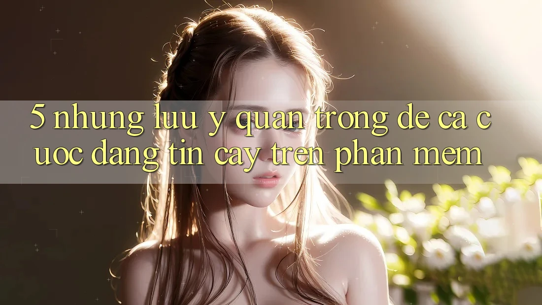 5. Những lưu ý quan trọng để cá cược đáng tin cậy trên Phần mềm 5. Những lưu ý quan trọng để cá cược đáng tin cậy trên Phần mềm