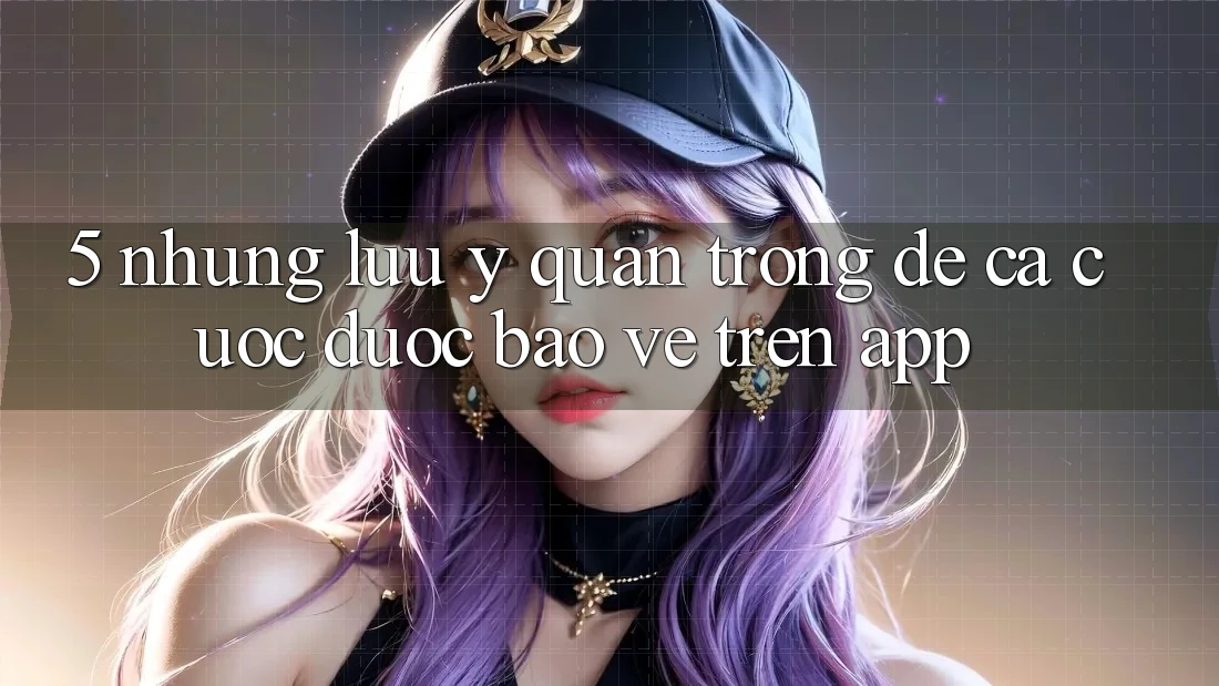 5. Những lưu ý quan trọng để cá cược được bảo vệ trên App 5. Những lưu ý quan trọng để cá cược được bảo vệ trên App