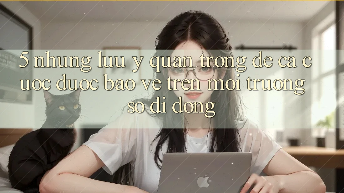 5. Những lưu ý quan trọng để cá cược được bảo vệ trên Môi trường số di động 5. Những lưu ý quan trọng để cá cược được bảo vệ trên Môi trường số di động