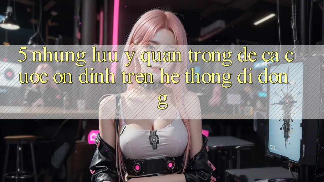 5. Những lưu ý quan trọng để cá cược ổn định trên Hệ thống di động 5. Những lưu ý quan trọng để cá cược ổn định trên Hệ thống di động