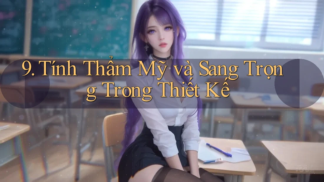 9. Tính Thẩm Mỹ và Sang Trọng Trong Thiết Kế
