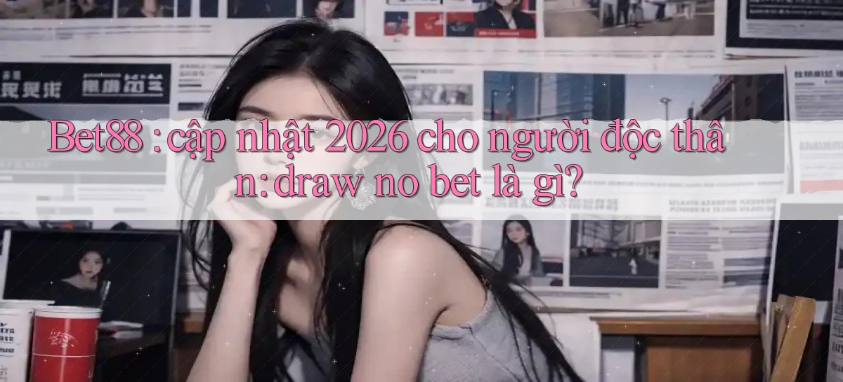 Bet88 cập nhật 2026 cho người độc thân draw no bet là gì