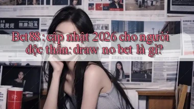 Bet88 cập nhật 2026 cho người độc thân draw no bet là gì