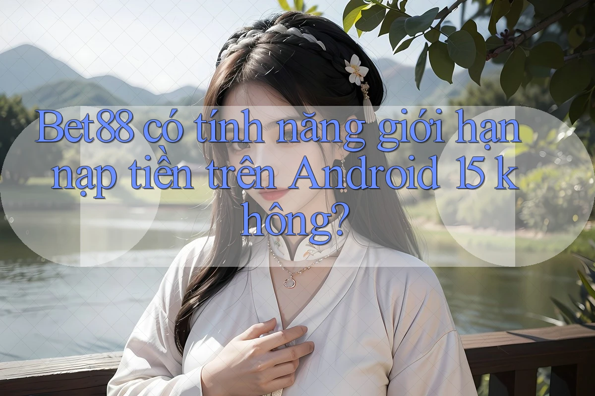 Bet88 có tính năng giới hạn nạp tiền trên Android 15 không? Bet88 có tính năng giới hạn nạp tiền trên Android 15 không?