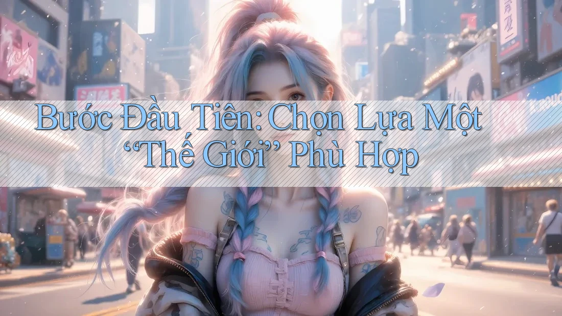 Bước Đầu Tiên: Chọn Lựa Một “Thế Giới” Phù Hợp Bước Đầu Tiên: Chọn Lựa Một “Thế Giới” Phù Hợp