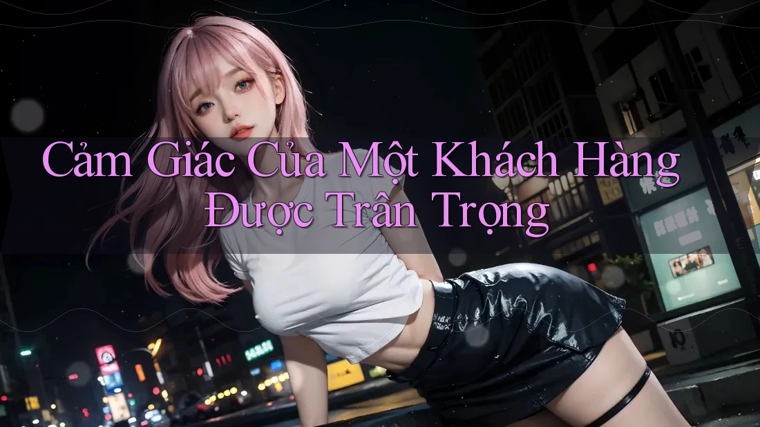 Cảm Giác Của Một Khách Hàng Được Trân Trọng Cảm Giác Của Một Khách Hàng Được Trân Trọng