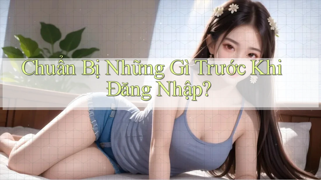 Chuẩn Bị Những Gì Trước Khi Đăng Nhập?