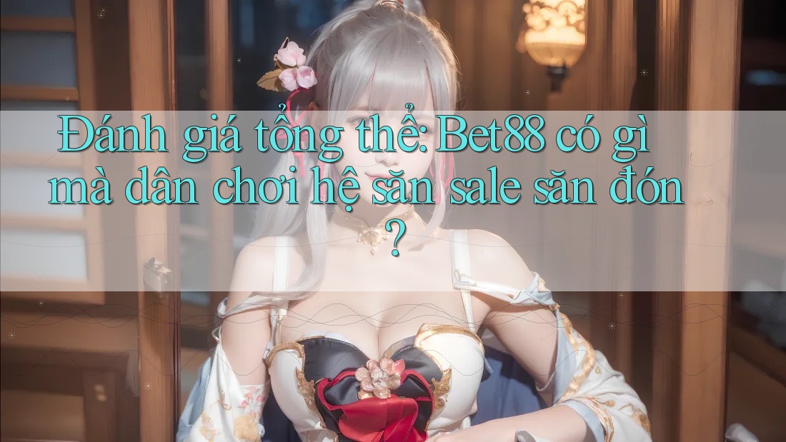 Đánh giá tổng thể: Bet88 có gì mà dân chơi hệ săn sale săn đón? Đánh giá tổng thể: Bet88 có gì mà dân chơi hệ săn sale săn đón?