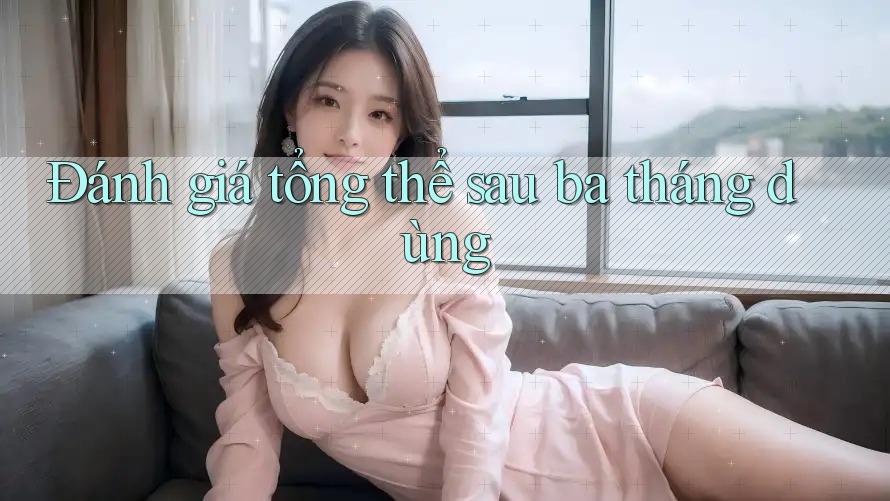 Đánh giá tổng thể sau ba tháng dùng Đánh giá tổng thể sau ba tháng dùng