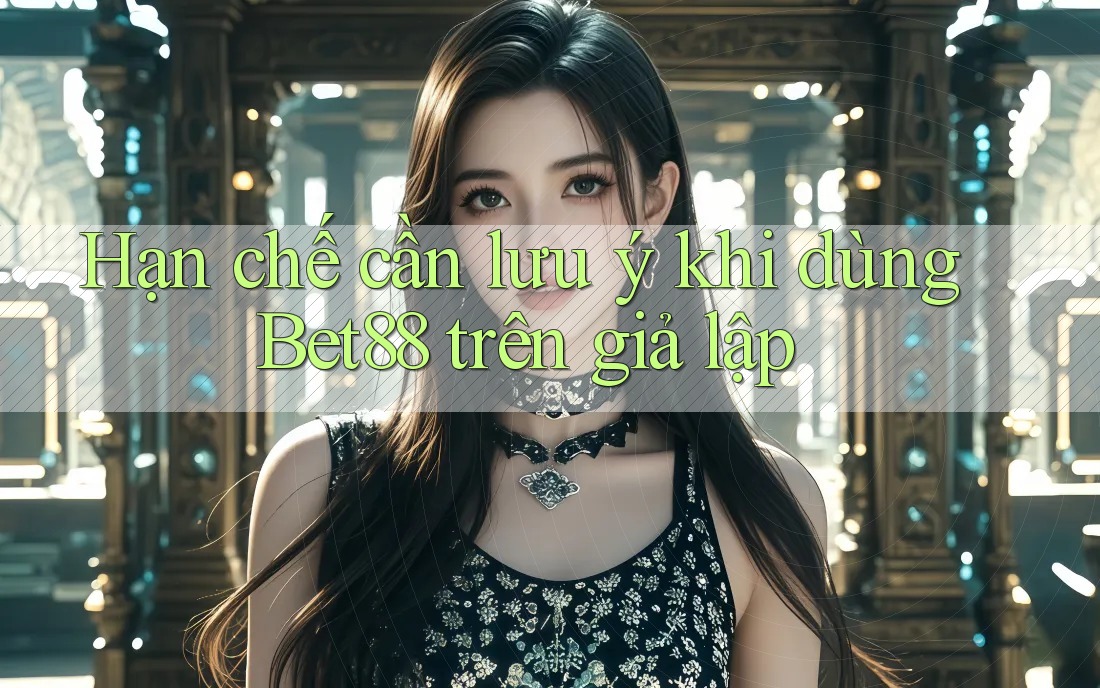 Hạn chế cần lưu ý khi dùng Bet88 trên giả lập Hạn chế cần lưu ý khi dùng Bet88 trên giả lập