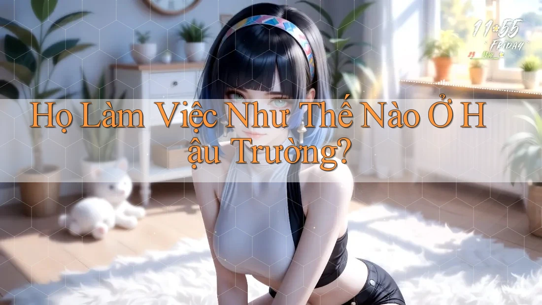 Họ Làm Việc Như Thế Nào Ở Hậu Trường? Họ Làm Việc Như Thế Nào Ở Hậu Trường?