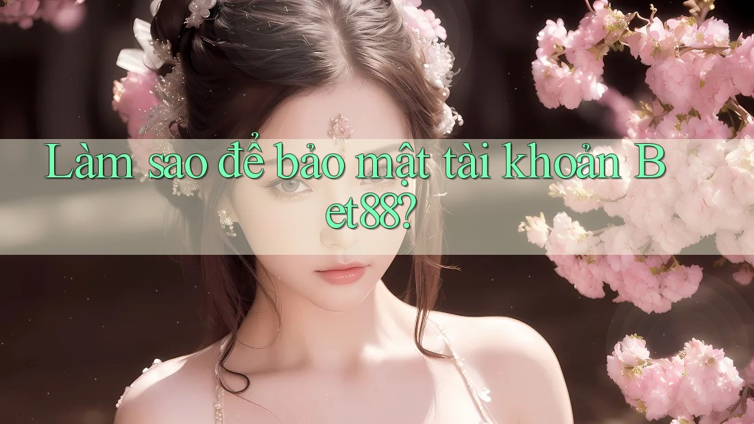 Làm sao để bảo mật tài khoản Bet88? Làm sao để bảo mật tài khoản Bet88?