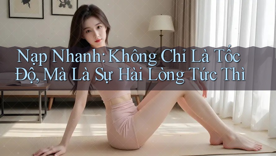 Nạp Nhanh: Không Chỉ Là Tốc Độ, Mà Là Sự Hài Lòng Tức Thì Nạp Nhanh: Không Chỉ Là Tốc Độ, Mà Là Sự Hài Lòng Tức Thì