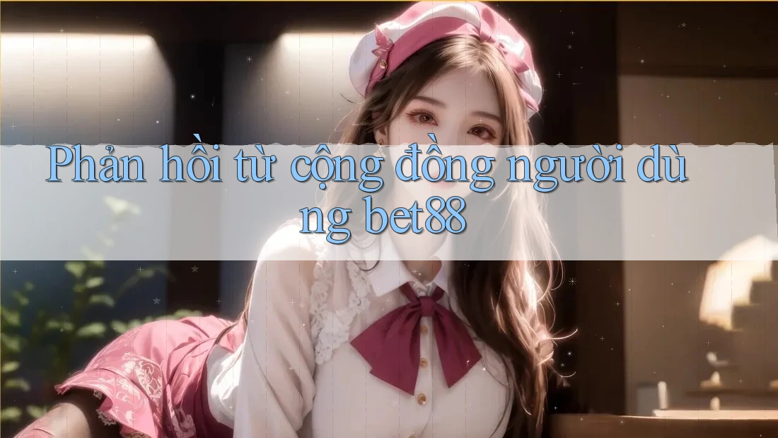 Phản hồi từ cộng đồng người dùng bet88 Phản hồi từ cộng đồng người dùng bet88
