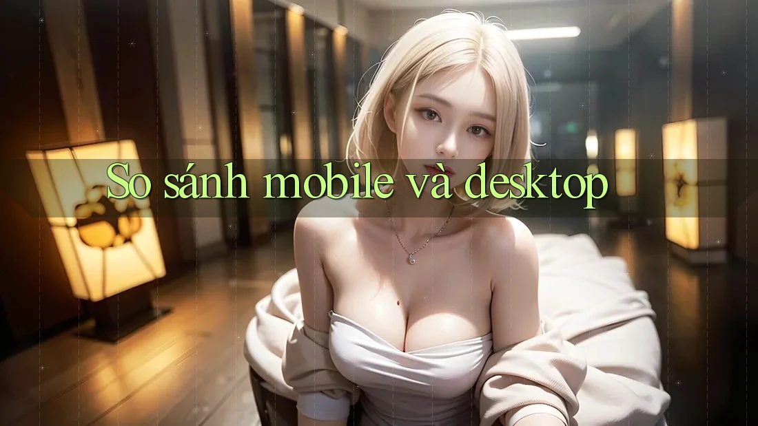 So sánh mobile và desktop So sánh mobile và desktop