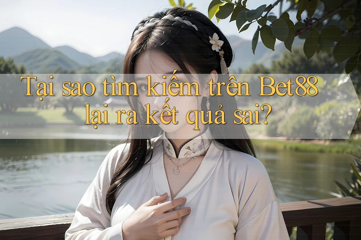 Tại sao tìm kiếm trên Bet88 lại ra kết quả sai? Tại sao tìm kiếm trên Bet88 lại ra kết quả sai?