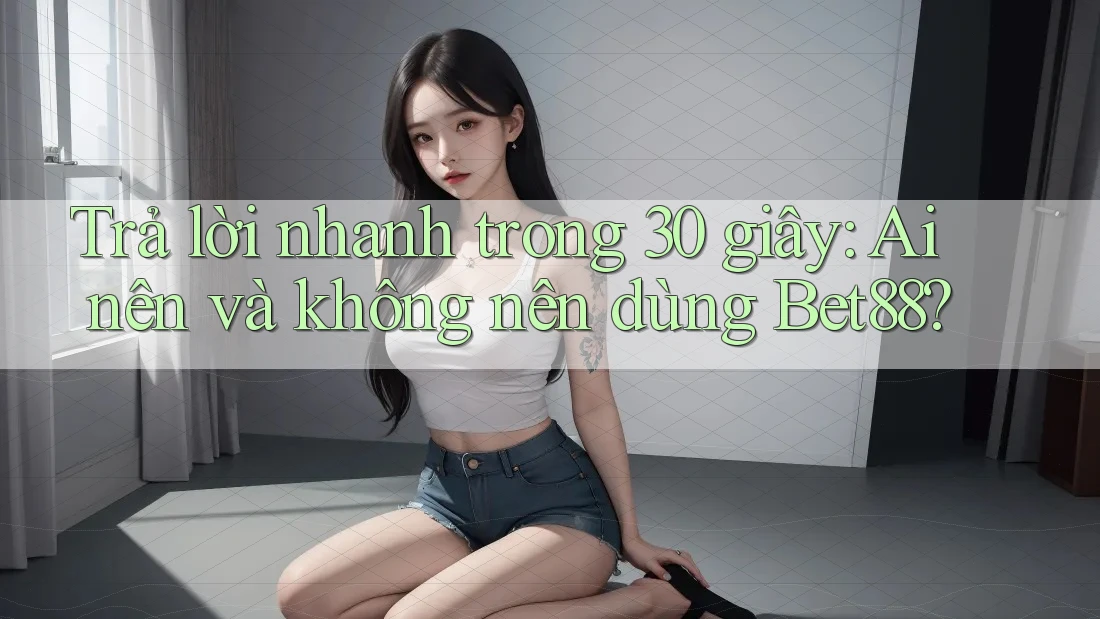 Trả lời nhanh trong 30 giây: Ai nên và không nên dùng Bet88?