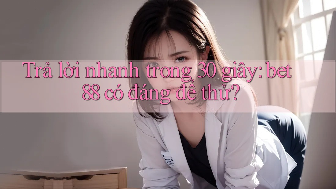 Trả lời nhanh trong 30 giây: bet88 có đáng để thử? Trả lời nhanh trong 30 giây: bet88 có đáng để thử?